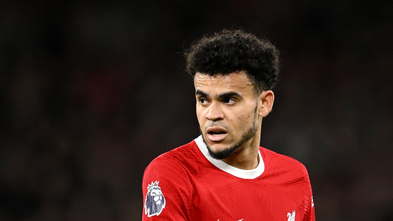 Luis Díaz, jugador al servicio del Liverpool de Inglaterra.