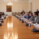 Reunión sobre el sistema de salud de los maestros en la Casa de Nariño.