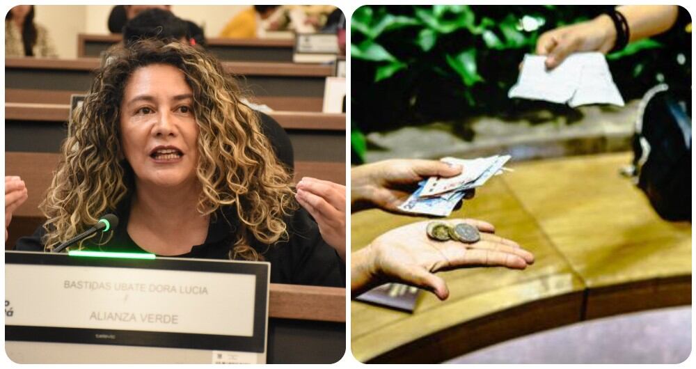 La concejal de Bogotá, por la Alianza Verde, Lucía Bastidas, le pidió al gobierno nacional y distrital establecer medidas para que las personas no caigan en los gota a gota.