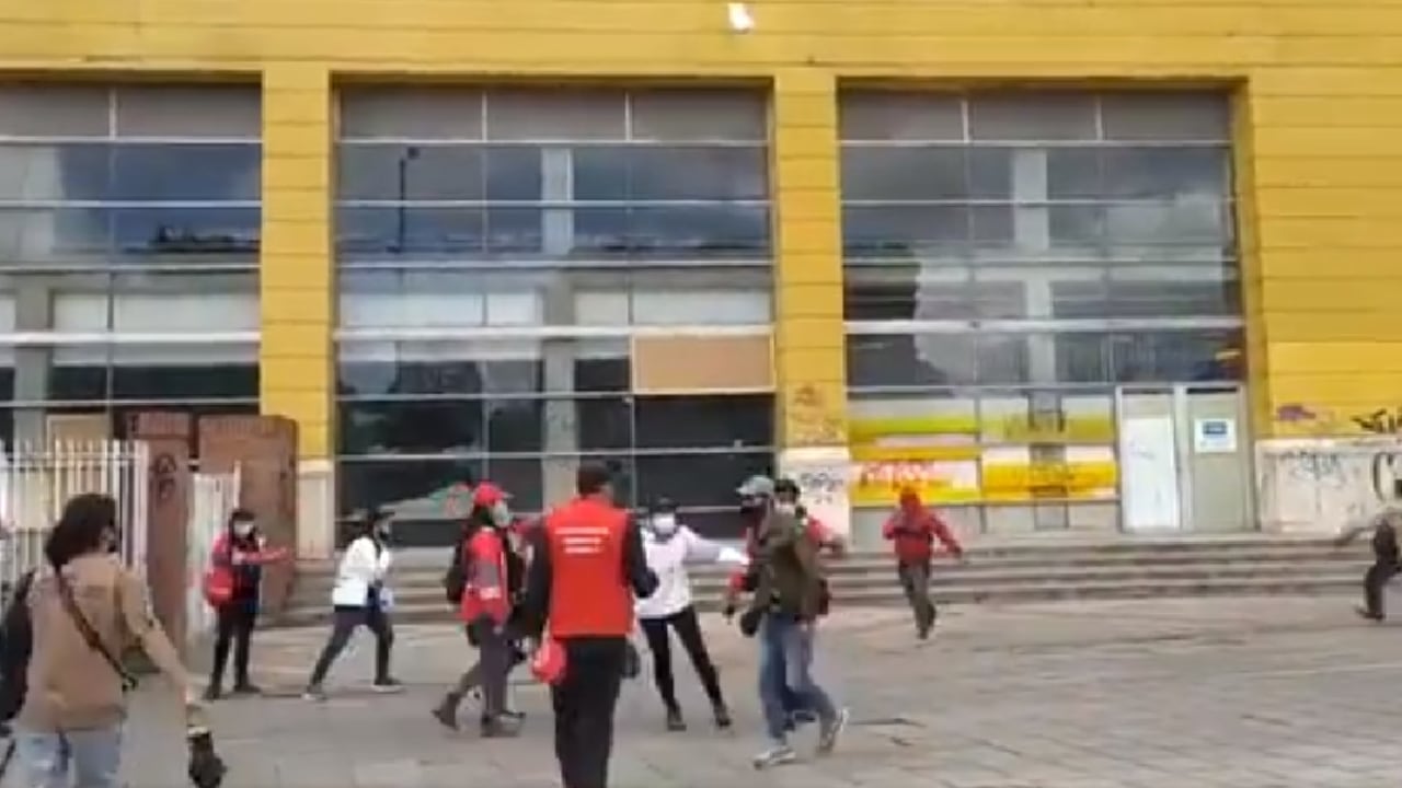 Captura de pantalla del video compartido por el secretario de Gobierno