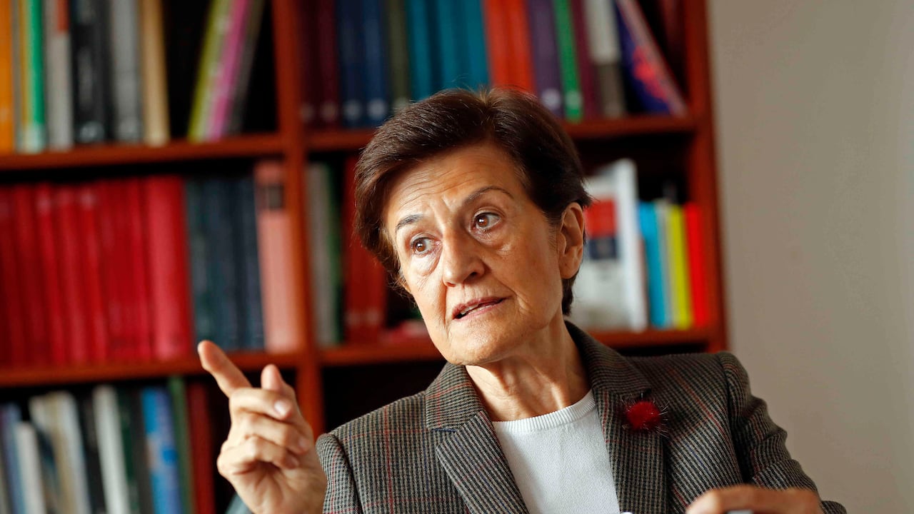 Adela Cortina recibió el jueves el doctorado honoris causa de la Universidad Nacional de Colombia.