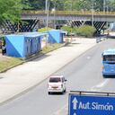 Cali Obras en la Troncal Oriental del Cali Obras en la Troncal Oriental del Masivo Integrado de Occidente (MIO) es la obra de infraestructura más grande del sistema de transporte de Cali, que se construye actualmente sobre la autopista Simón Bolívar. foto José L Guzmán. El País. agosto15-23