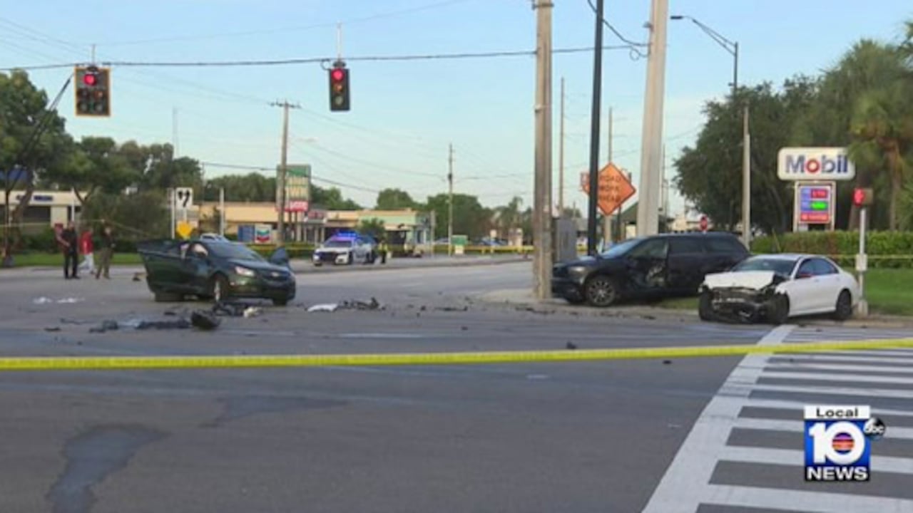 Persecución policial deja una persona muerta y varios heridos en Fort Lauderdale