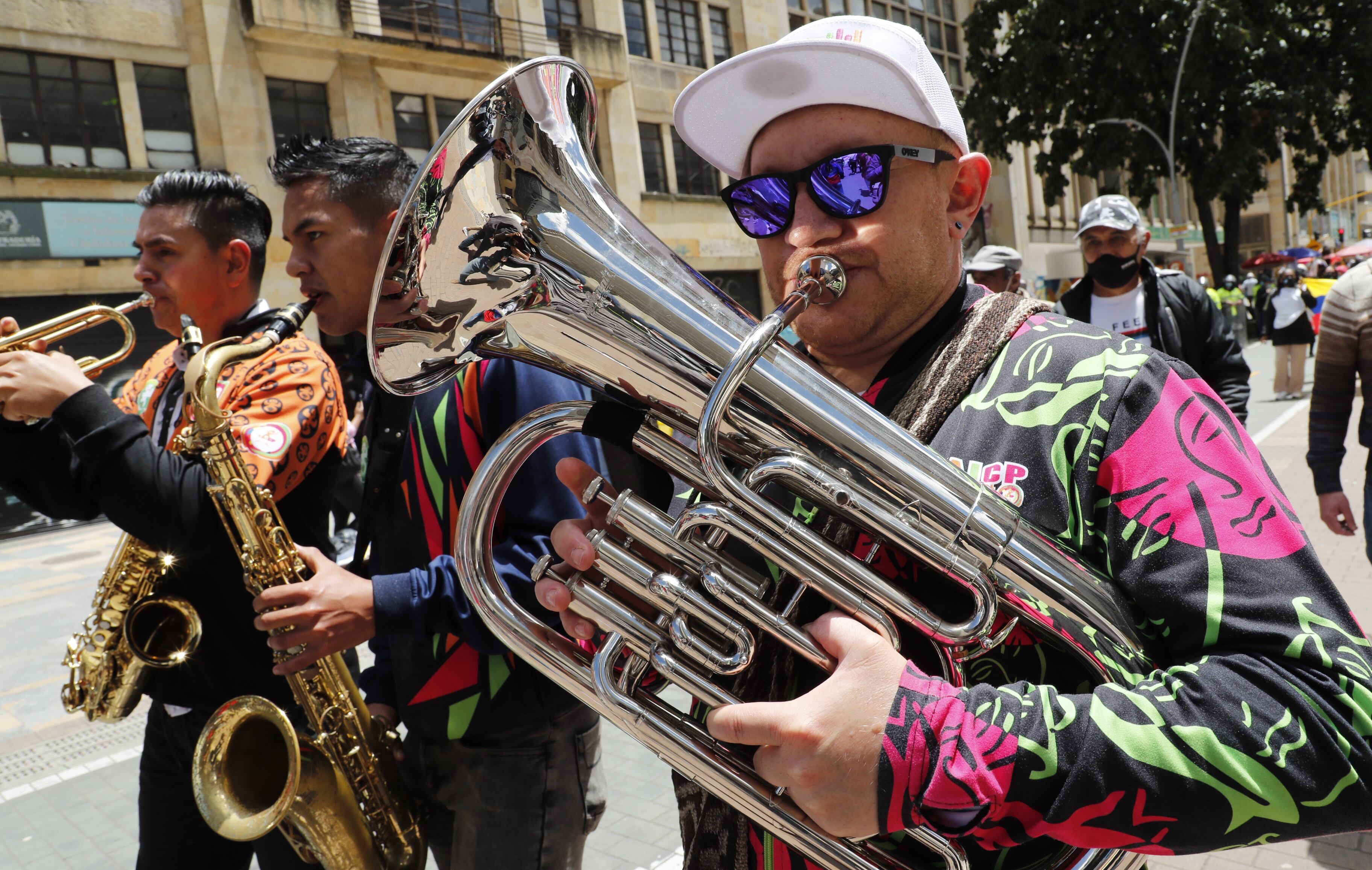 Bogotá marchas 1 de mayo 2022