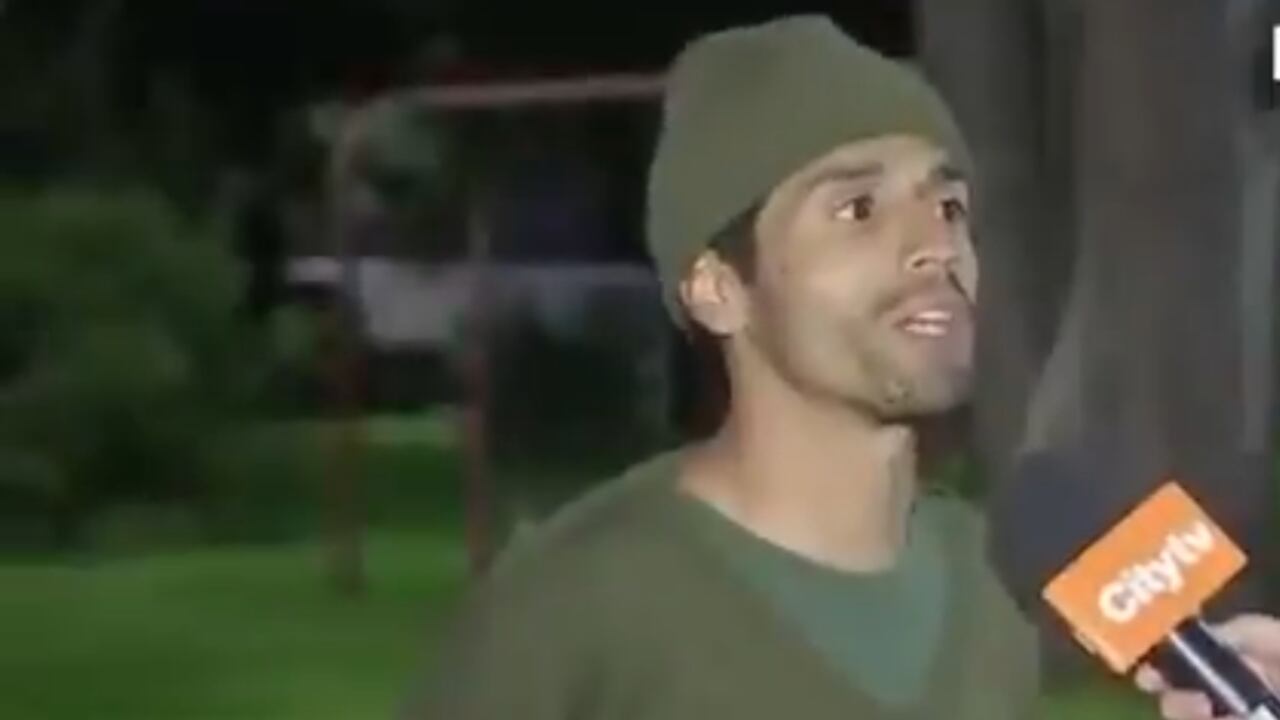 El hombre aseguró que no tiene nada que ver con el atentado.