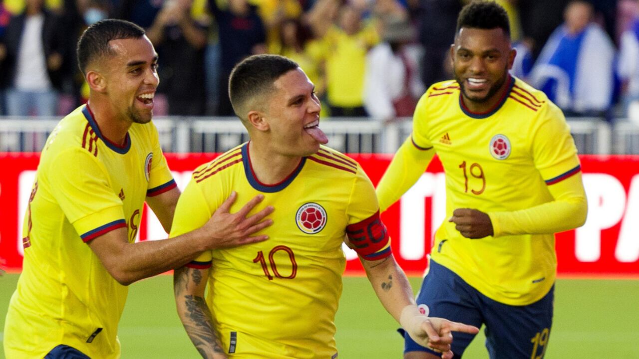 Juan Fernando Quintero fue uno de los encargados de poner arriba a la Tricolor.