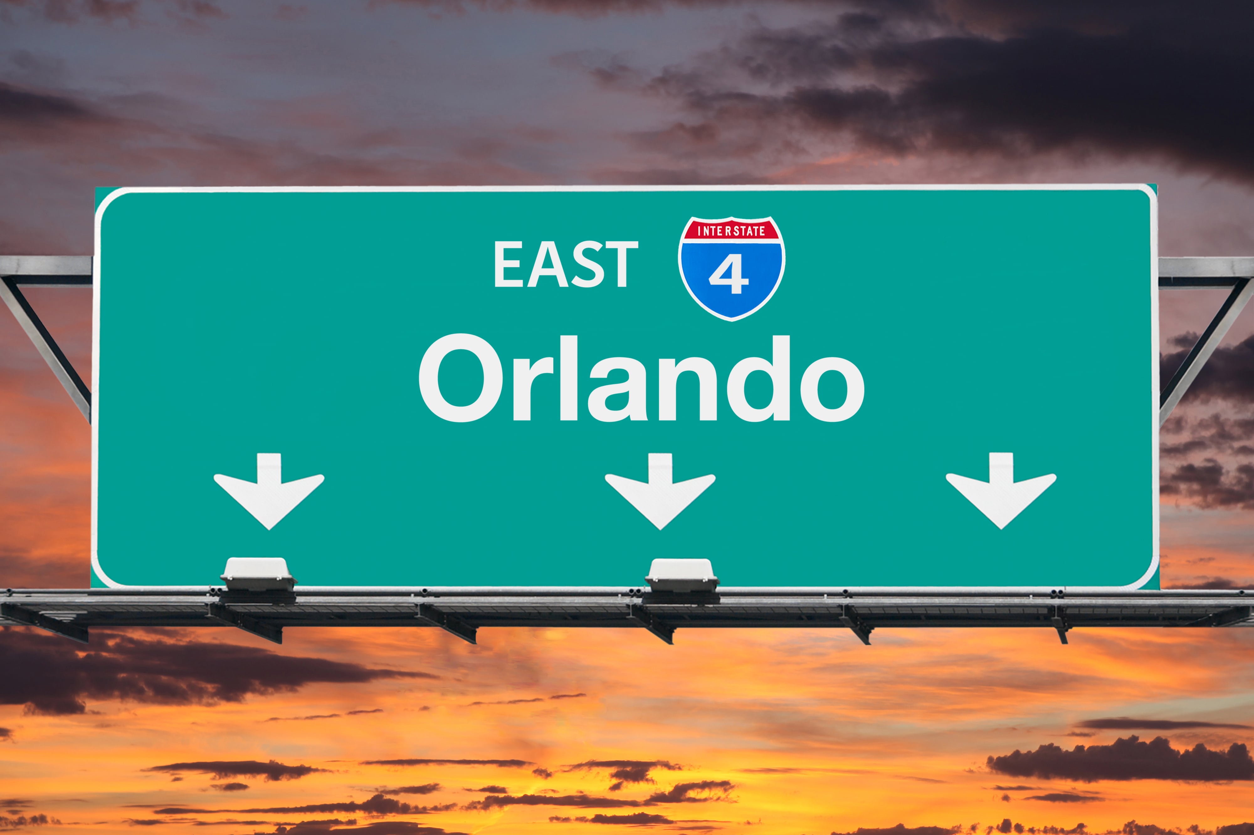 La Interestatal 4 es la autopista más importante del estado de Florida en Estados Unidos. Conecta importantes destinos como Orlando, Tampa o Daytona Beach.