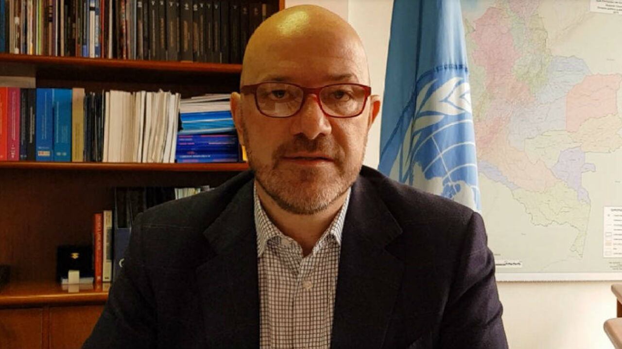 Alberto Brunori, representante del alto comisionado de derechos humanos de la ONU.