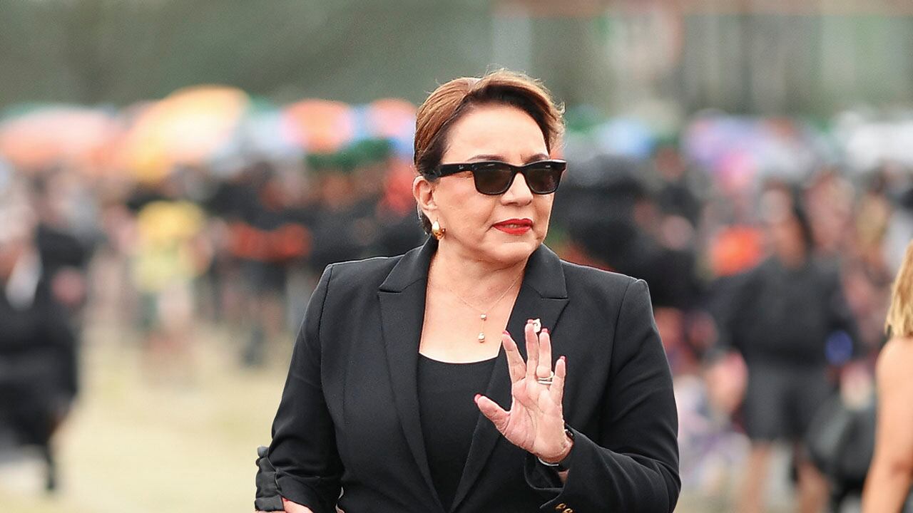 La presidenta hondureña, Xiomara Castro