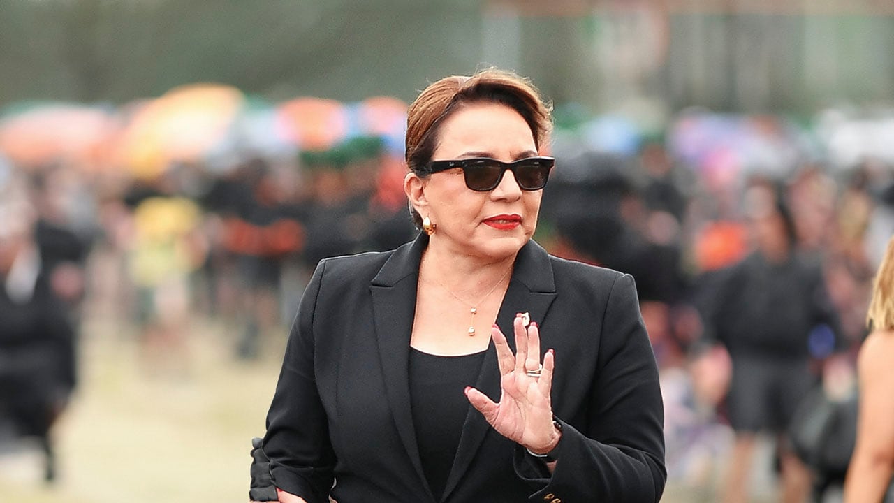 La presidenta hondureña, Xiomara Castro