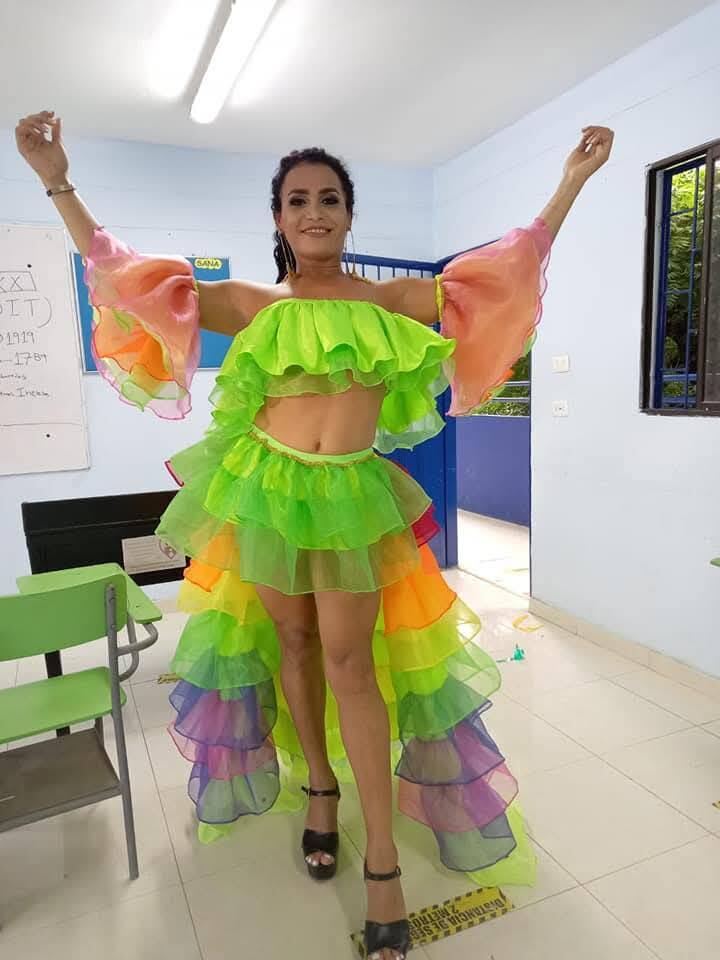 Nawar Jiménez, asesinada en Carmen de Bolívar.