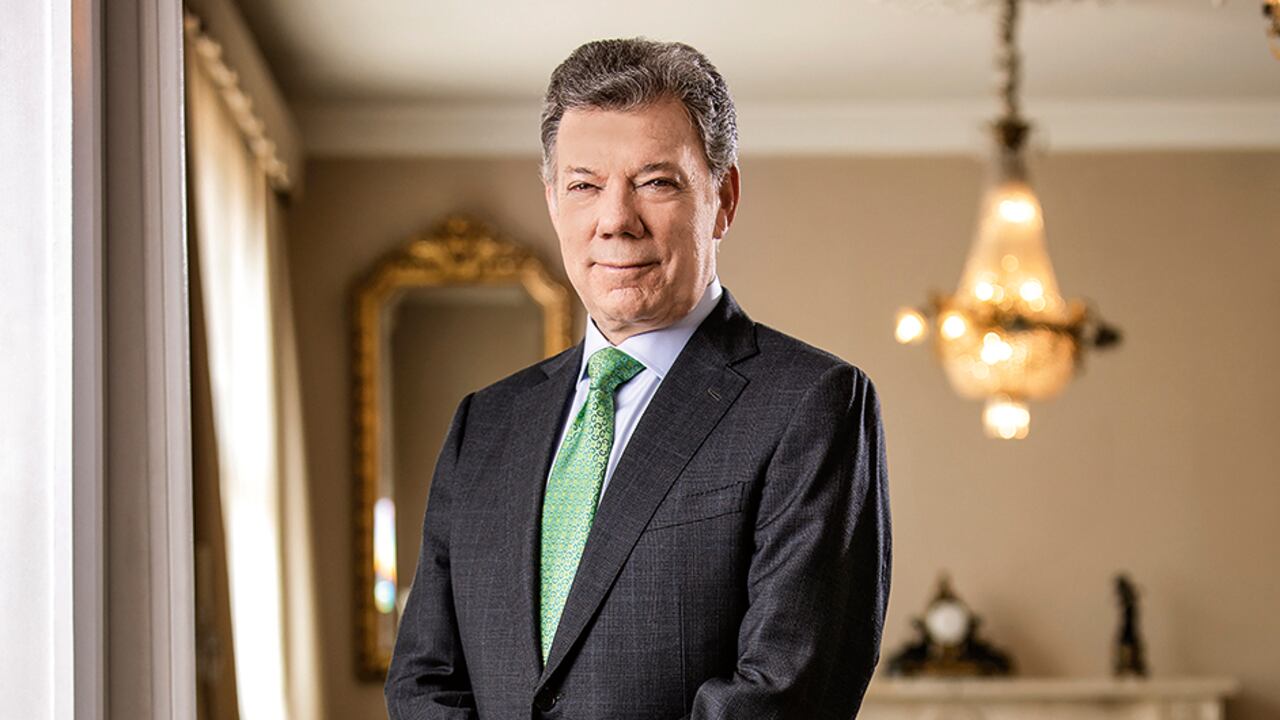 El expresidente Juan Manuel Santos.