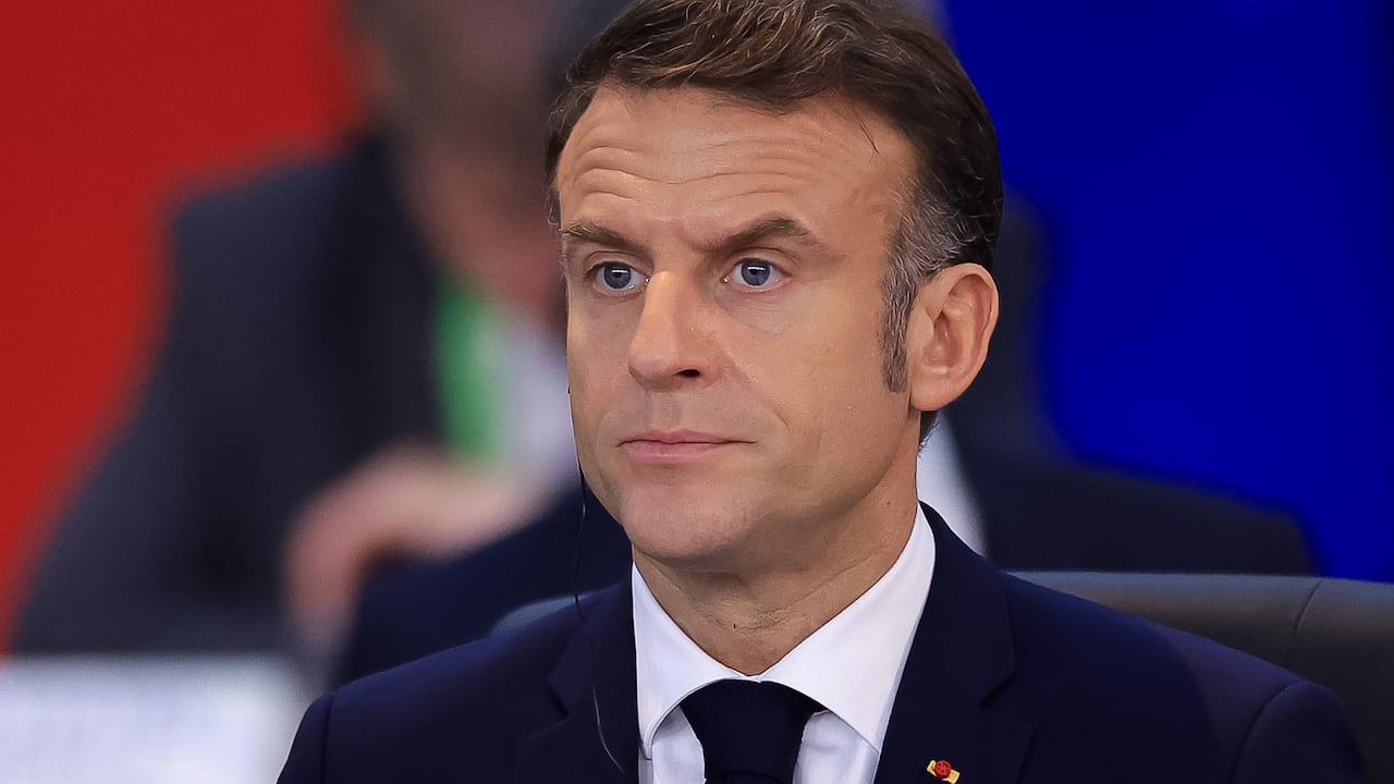 Emanuel Macron, presidente de Francia