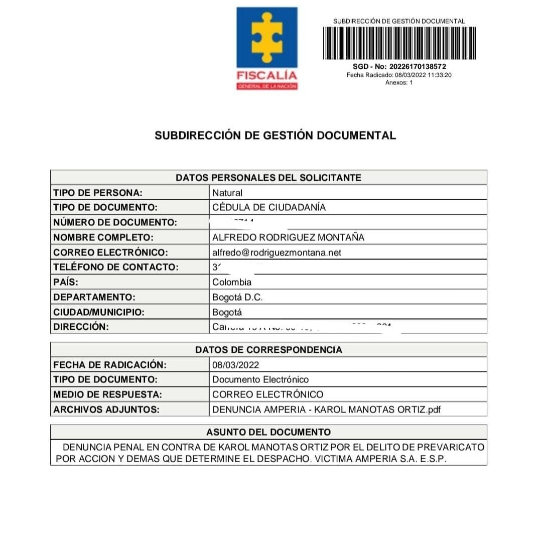 La denuncia por prevaricato que salpica a polémica fiscal de Barranquilla, Karol Manotas.