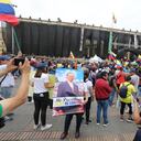 Marcha 1 de mayo día del trabajo, a favor del Presidente Gustavo Petro
Plaza de Bolívar