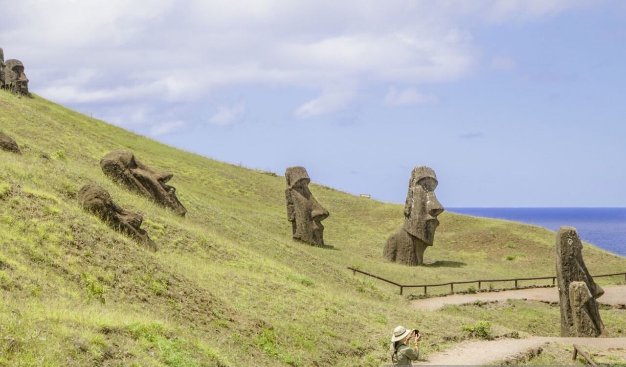 La popular isla chilena se encuentra en peligro por cuenta de los incendios