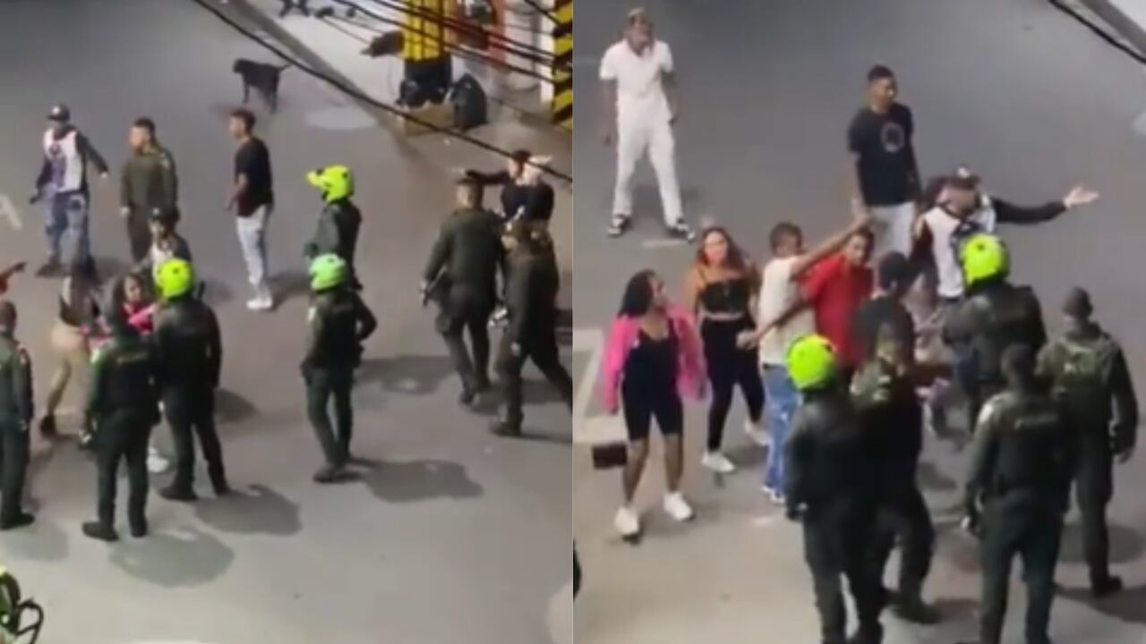 Policía investiga violenta riña en Segovia, Antioquia, en donde estuvieron involucrados sus hombres.
