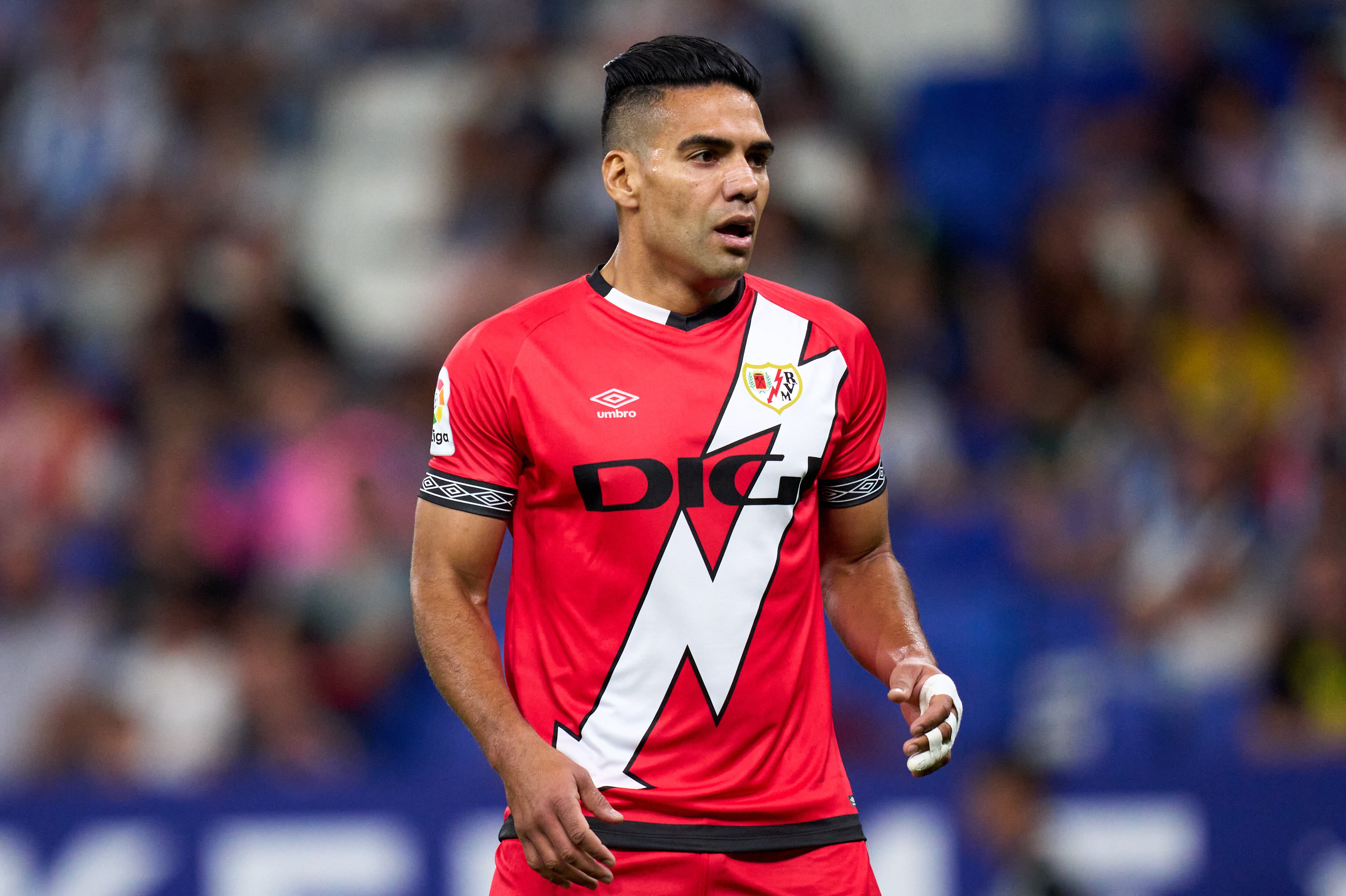 Falcao disputó 16 minutos en la victoria del Rayo Vallecano por liga.