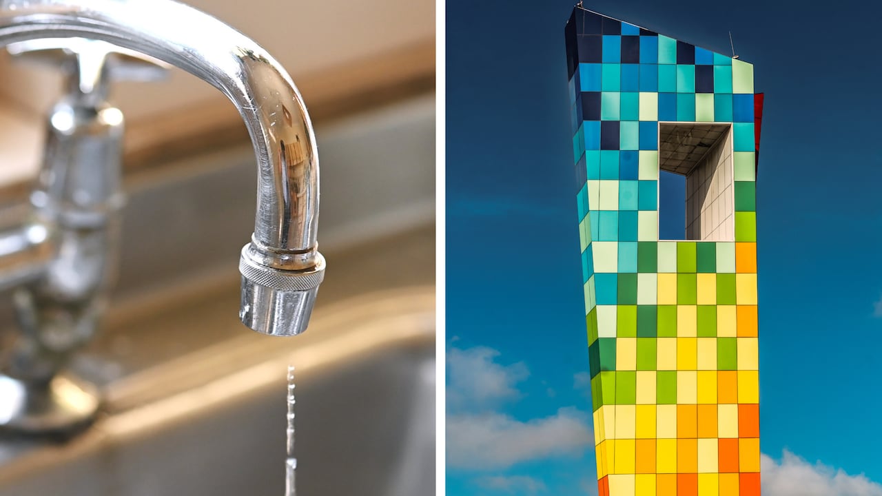 Cortes de agua en Barranquilla / Montaje SEMANA