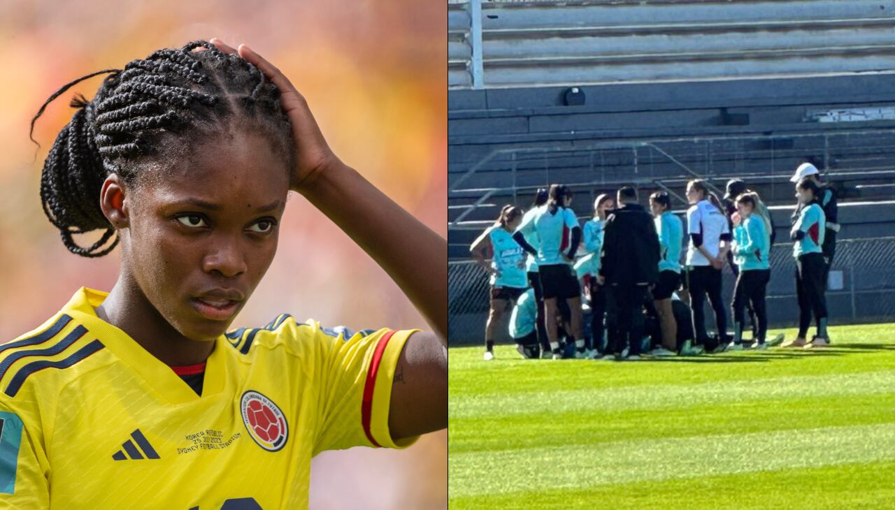 Las imágenes de Linda Caicedo tras el desmayo.