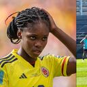 Las imágenes de Linda Caicedo tras el desmayo.