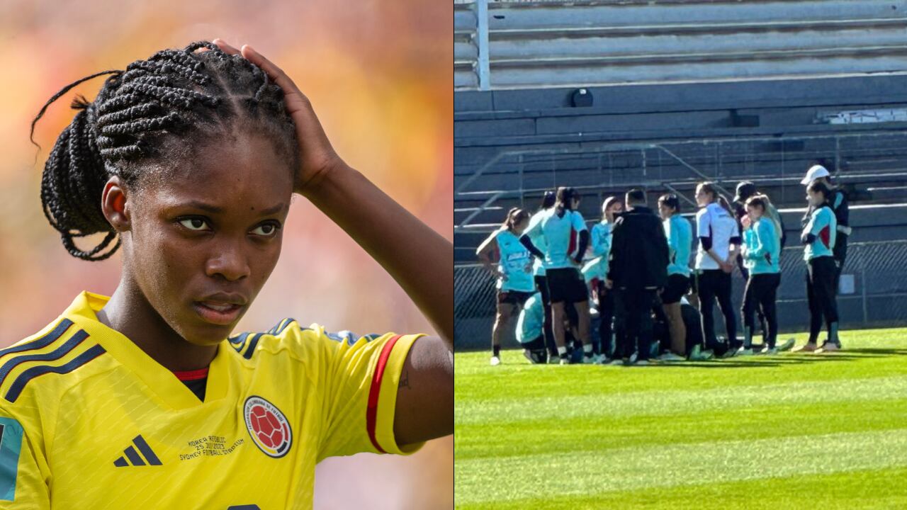 Las imágenes de Linda Caicedo tras el desmayo.