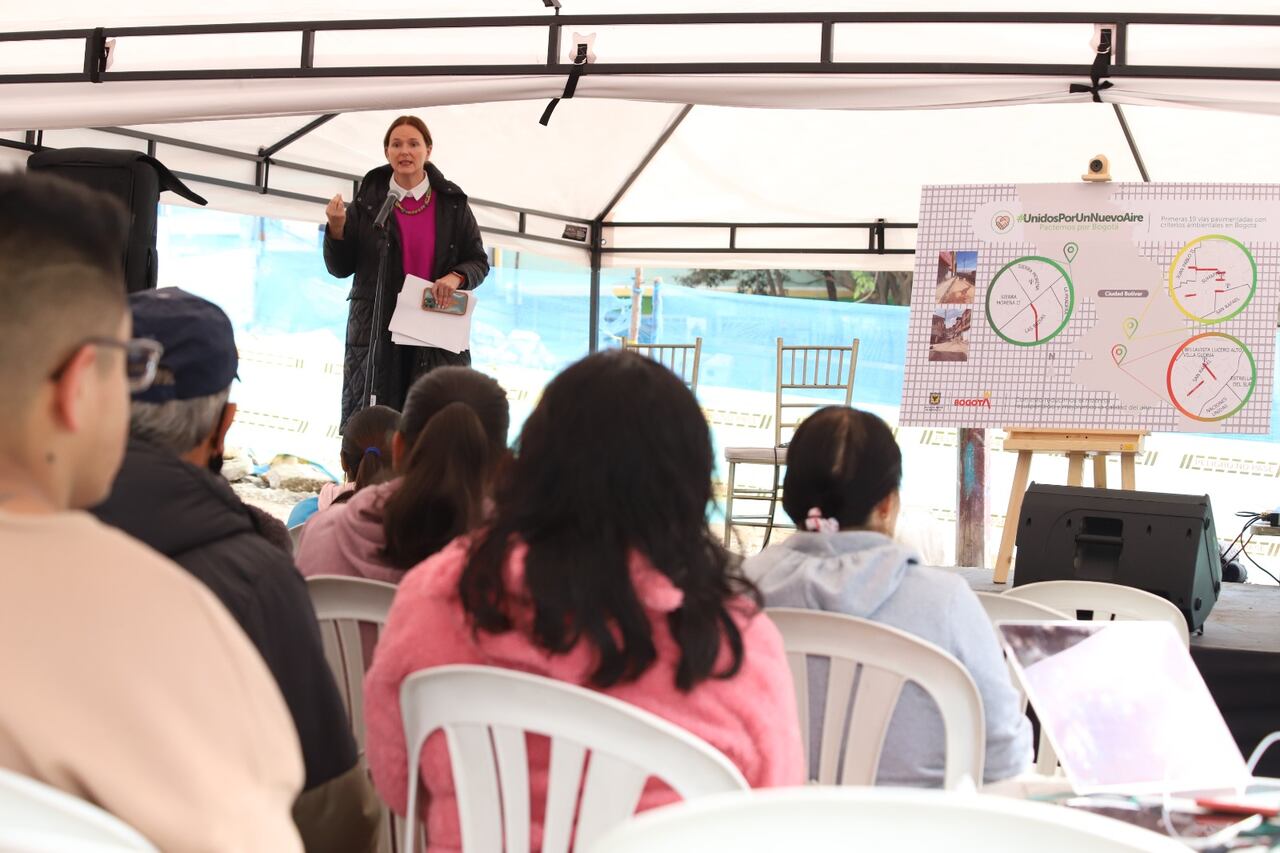 Secretaria de Ambiente, Carolina Urrutia.