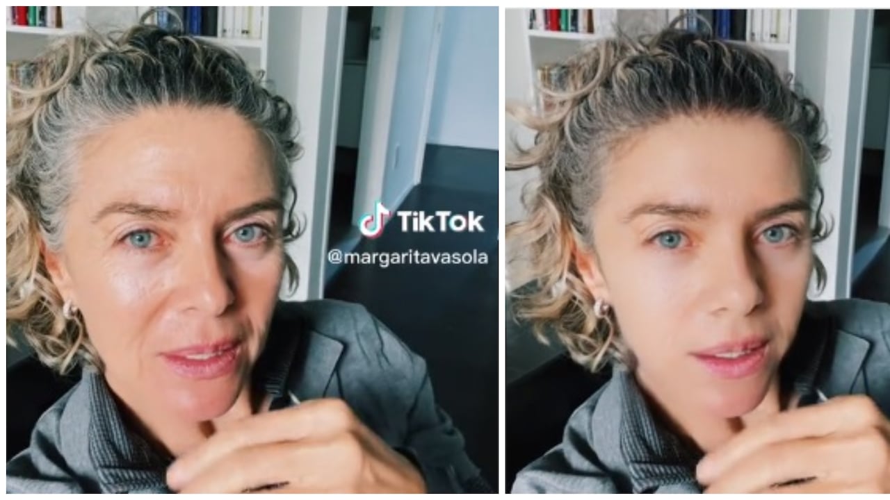 Margarita Rosa afirmó que le gusta más verse vieja y no joven, como lo permiten algunos filtros.