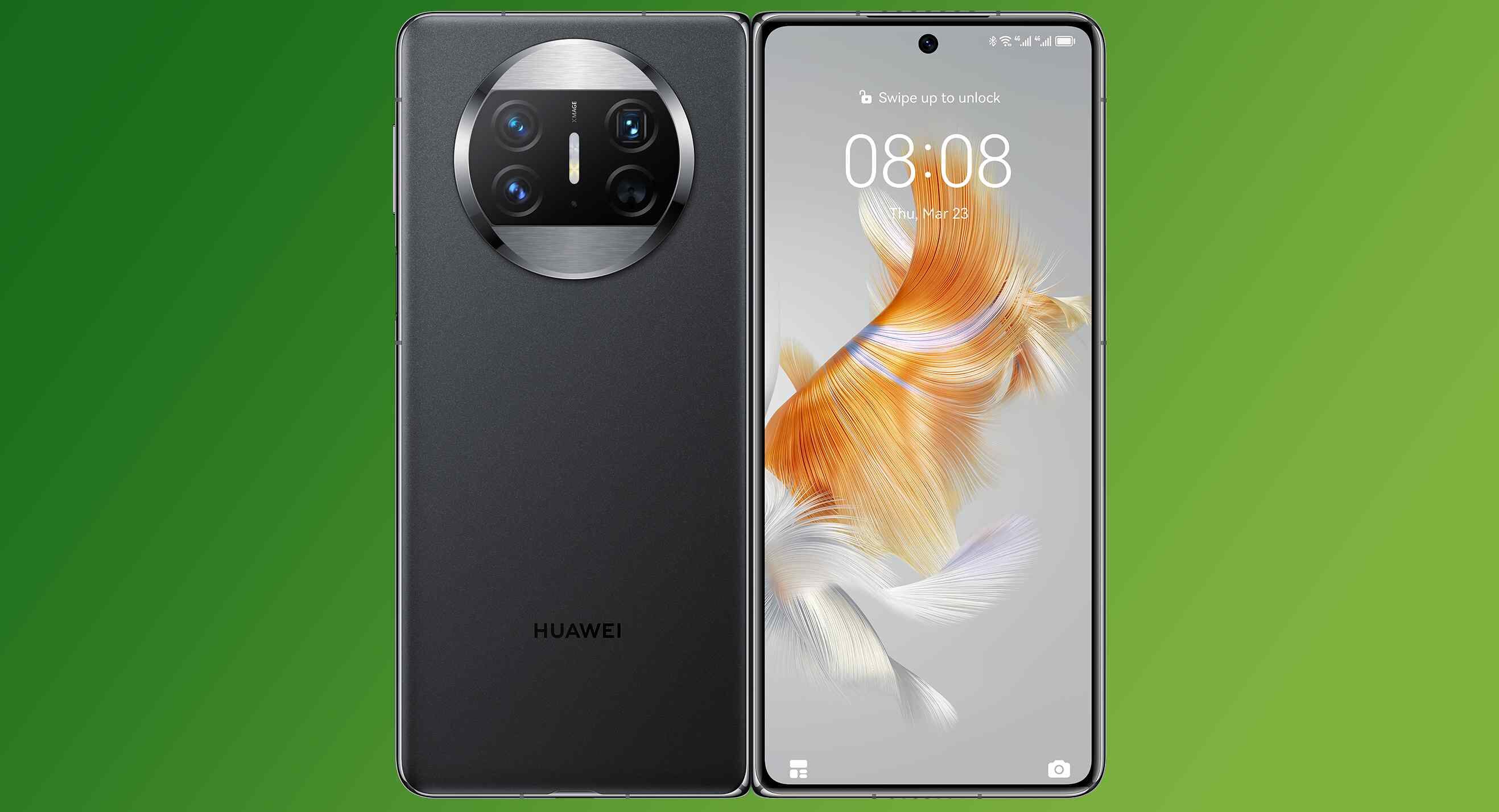 El nuevo plegable de Huawei puede tomarle fotos a la Luna.