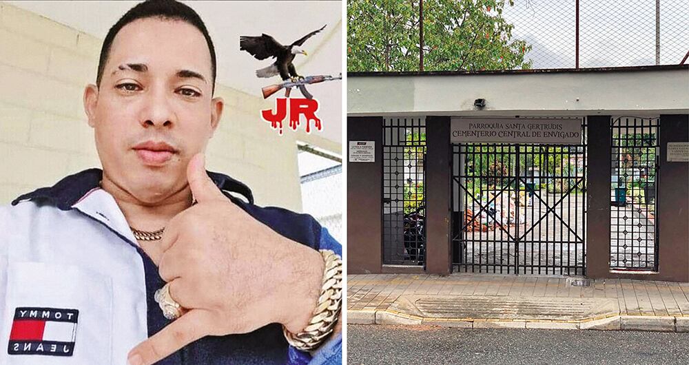    Júnior Alexánder estuvo preso en Ecuador, pero un juez ordenó su detención domiciliaria al ser considerado paciente con varias enfermedades. Se fugó de su país y se instaló en Fredonia, montañas de Antioquia, donde fue asesinado en medio de una fiesta con otros capos. 