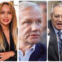 Camilo Romero, Sandra Ortiz, Carlos Ramón González e Iván Name.