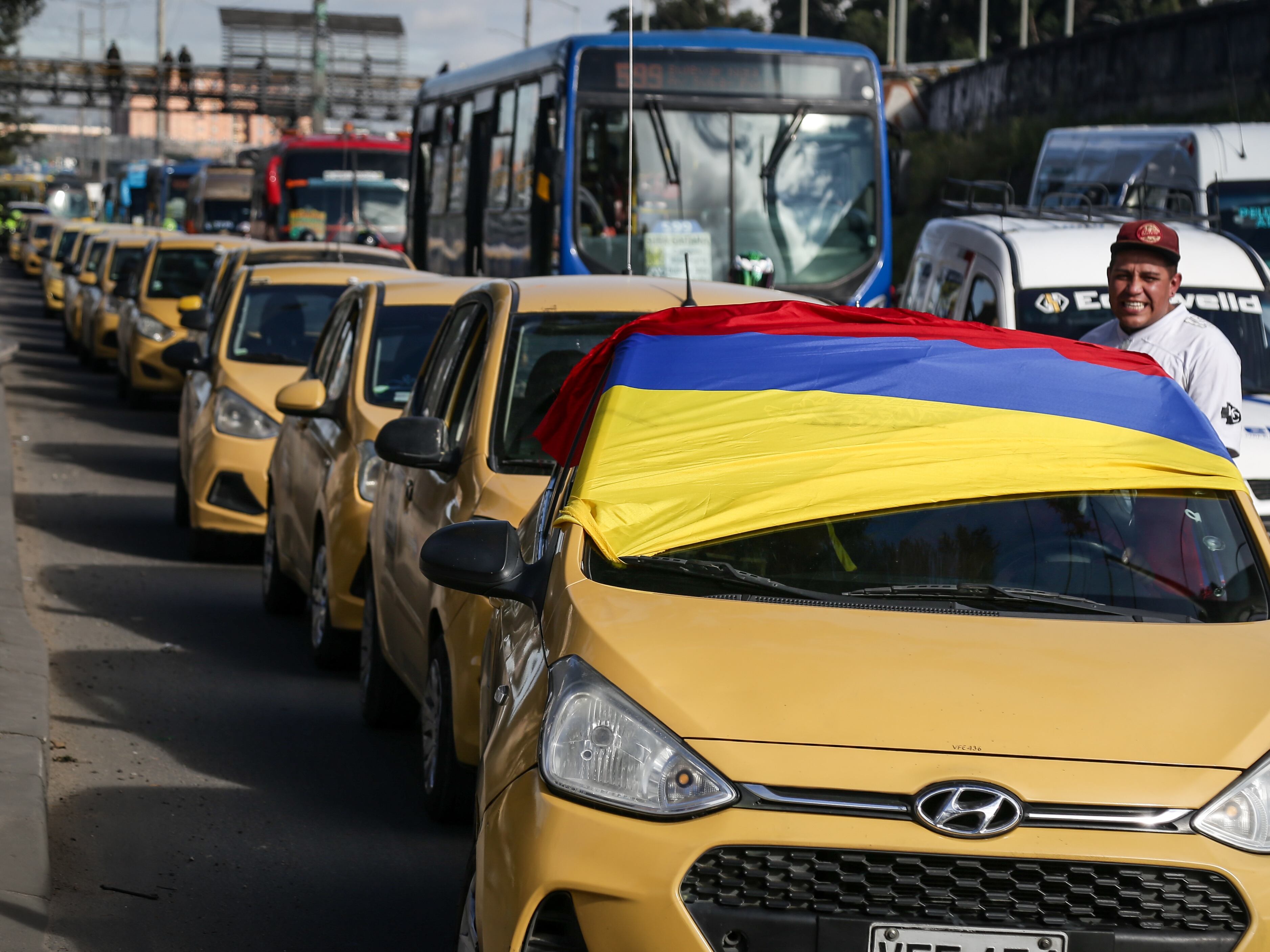 Paro Taxistas 23 de julio