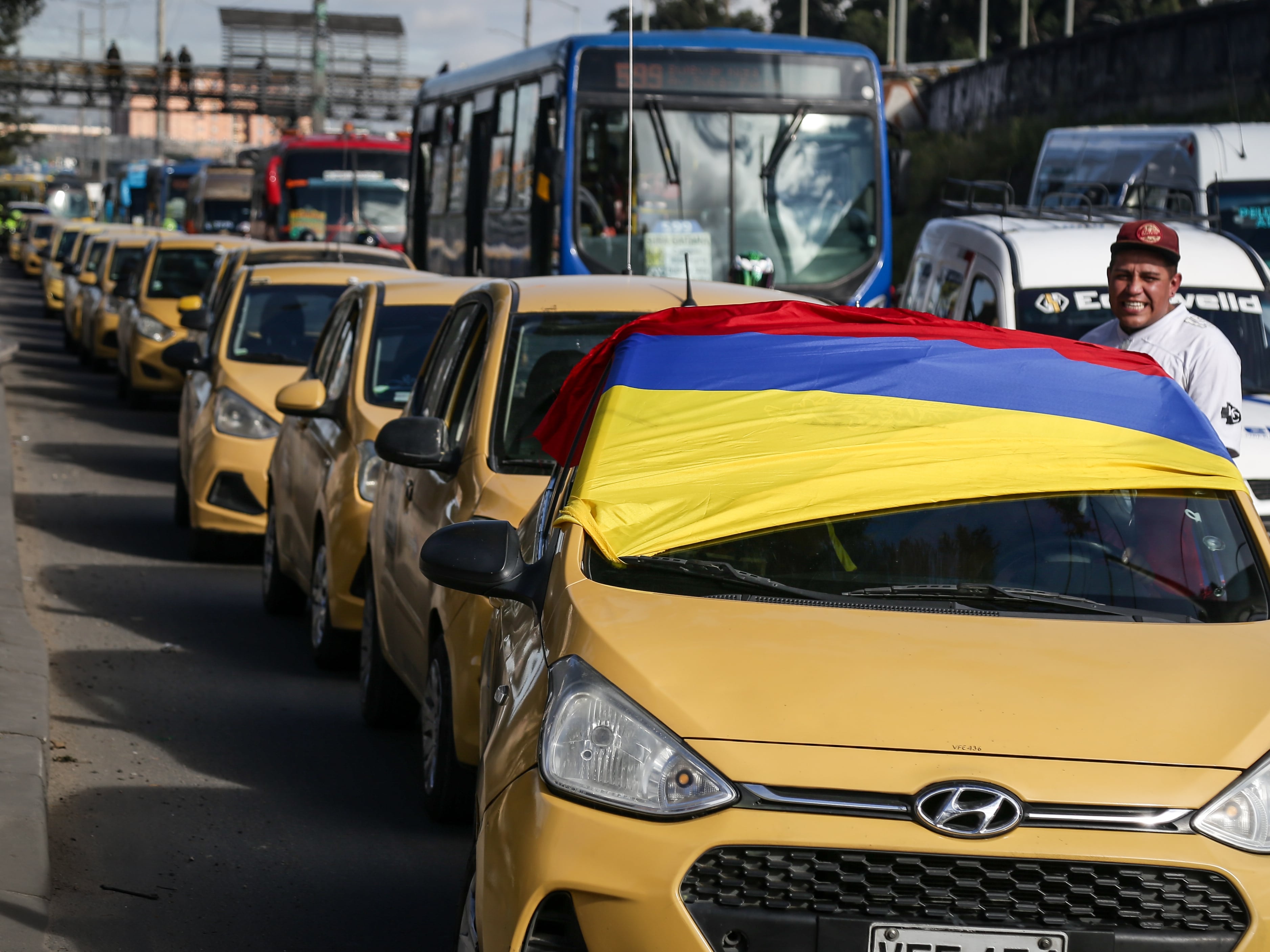 Paro Taxistas 23 de julio