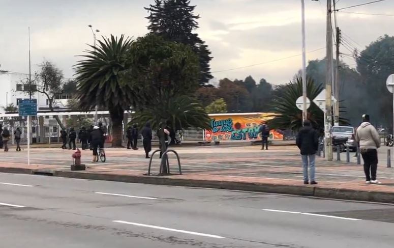 Disturbio en la Universidad Nacional este 30 de septiembre