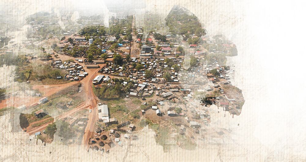 Panorámica de Yuba, capital de Sudán del Sur. 