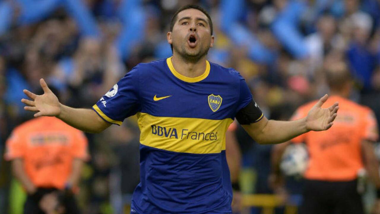 Riquelme: lo mejor de Román Riquelme en su cumpleaños/Foto: AFP
