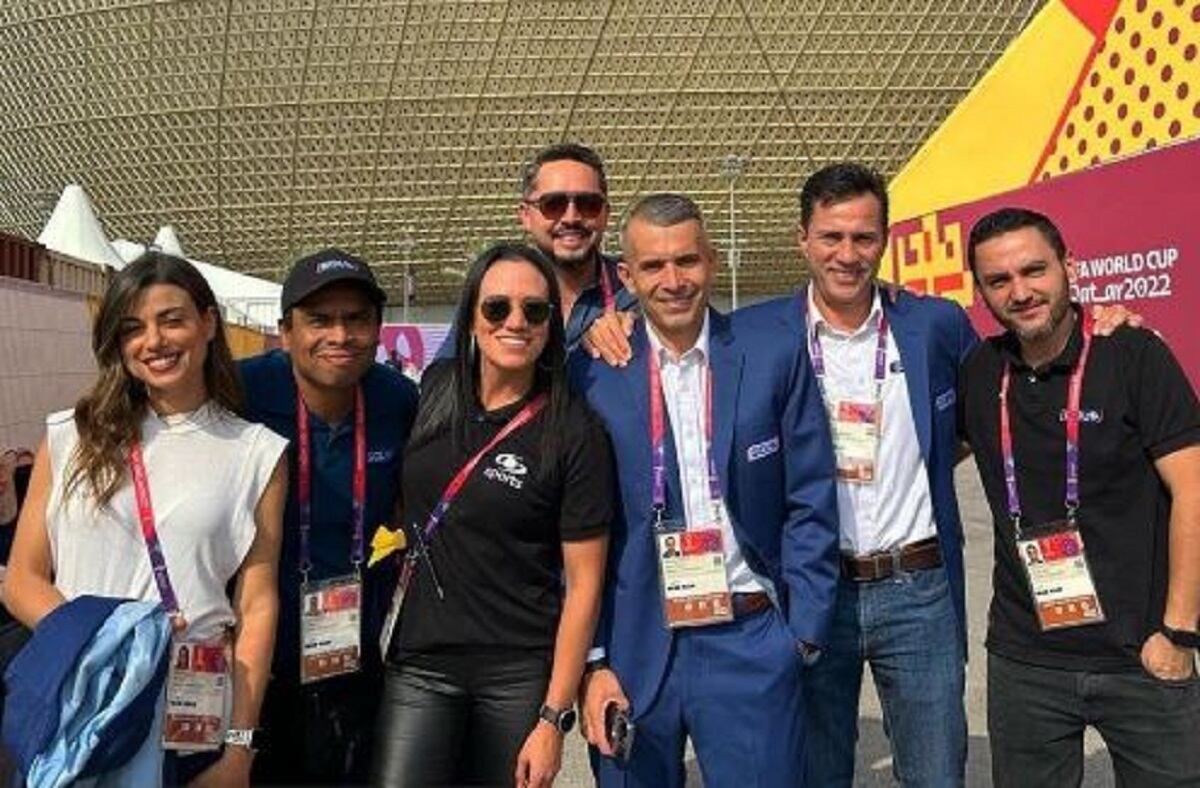 El equipo del Gol Caracol en Qatar 2022