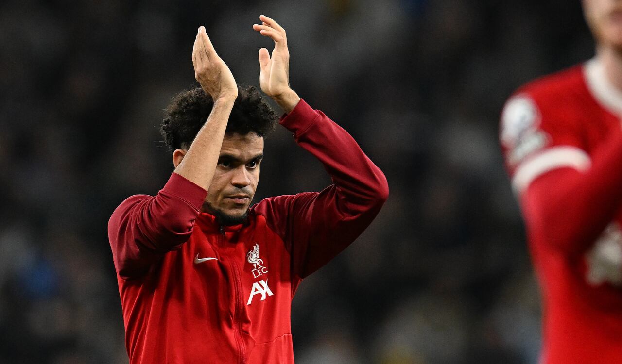 Luis Díaz en el Liverpool de la Premier League