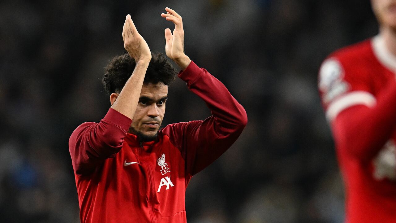 Luis Díaz en el Liverpool de la Premier League