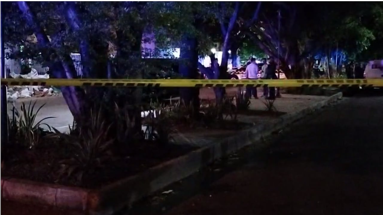 Un ataque sicarial se registró en la noche de este jueves sin que se conozcan los motivos del mismo. Foto: Noticias Cúcuta 75