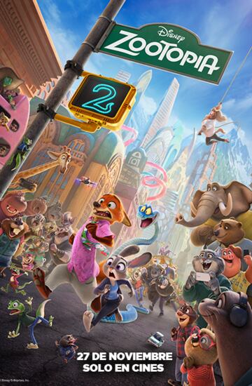 Zootopia es una película de Cine Colombia.