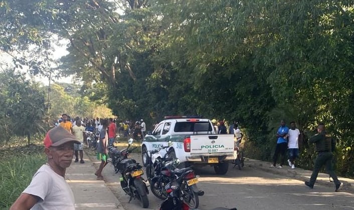 Atentado contra la Policía en Guachené.
