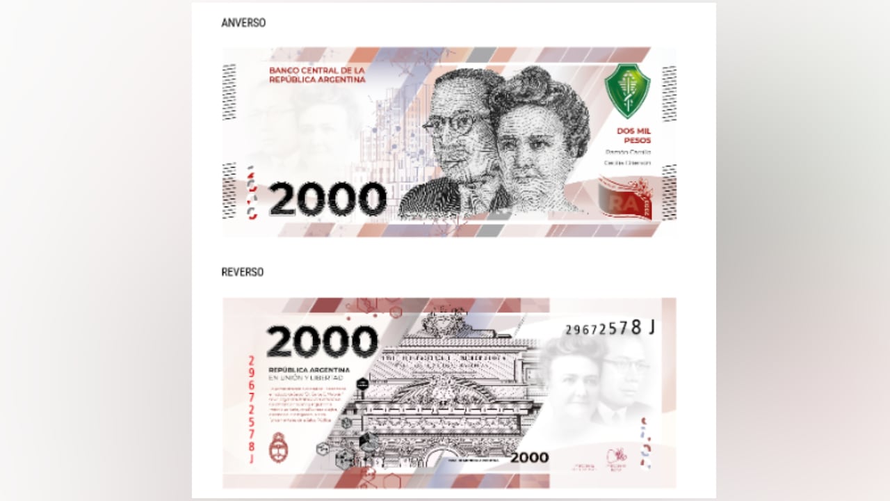 El nuevo billete de 2.000 pesos duplica al de mayor denominación actual de 1.000 pesos. Este billete de 1.000 pesos había sido emitido por primera vez en diciembre de 2017. En aquel momento su valor equivalía a 55,5 dólares, hoy equivale a cerca de 5,3 dólares.