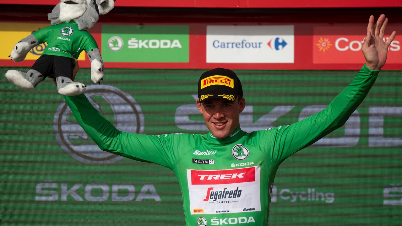 Mads Pedersen triunfó en la etapa 19 de La Vuelta 2022.