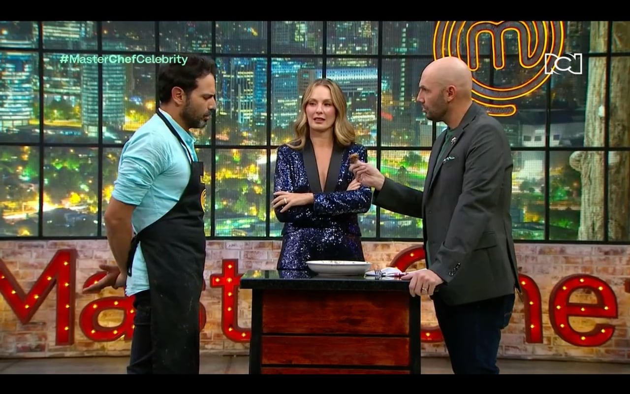 Alejandro Estrada cometió un grave error en las cocinas de MasterChef Celebrity 2024