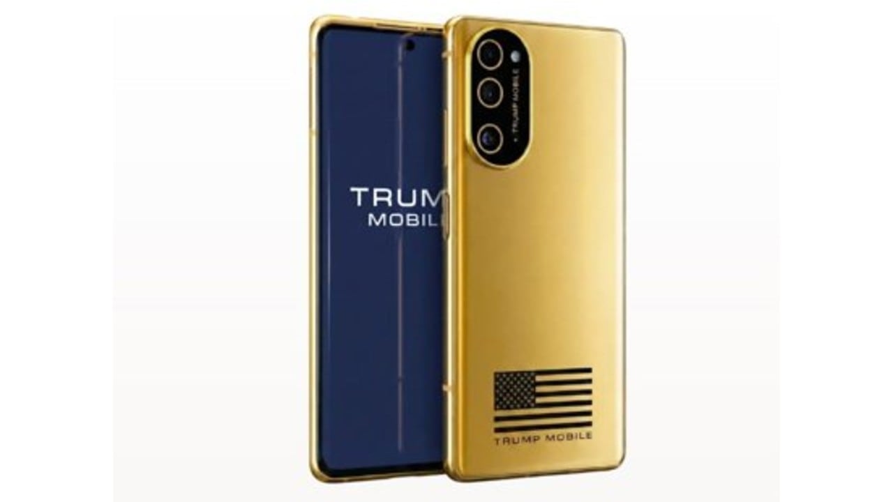 Imagen del teléfono móvil Trump Mobile.
