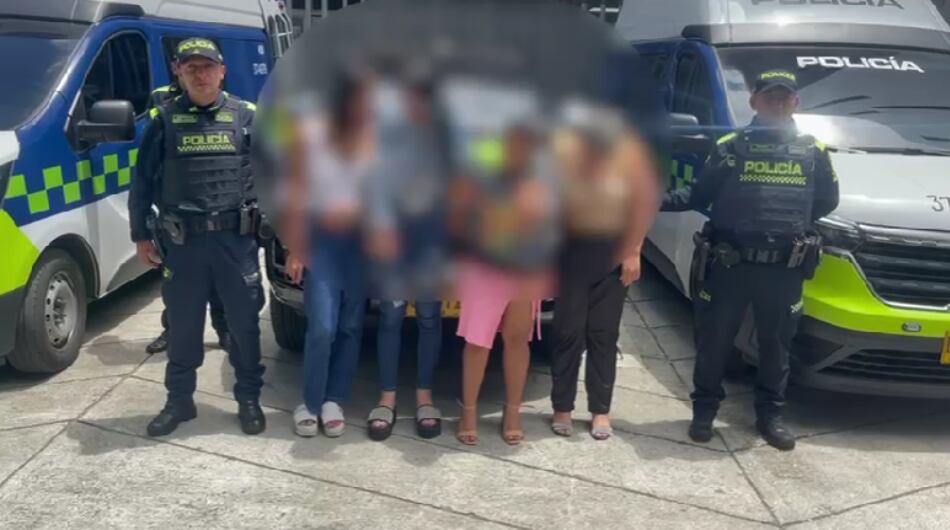 Capturadas por el robo de camioneta de $300 millones en Medellín.