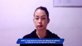 Wendy Jeanette Durán una creadora de contenido fue capturada por la Fiscalía.