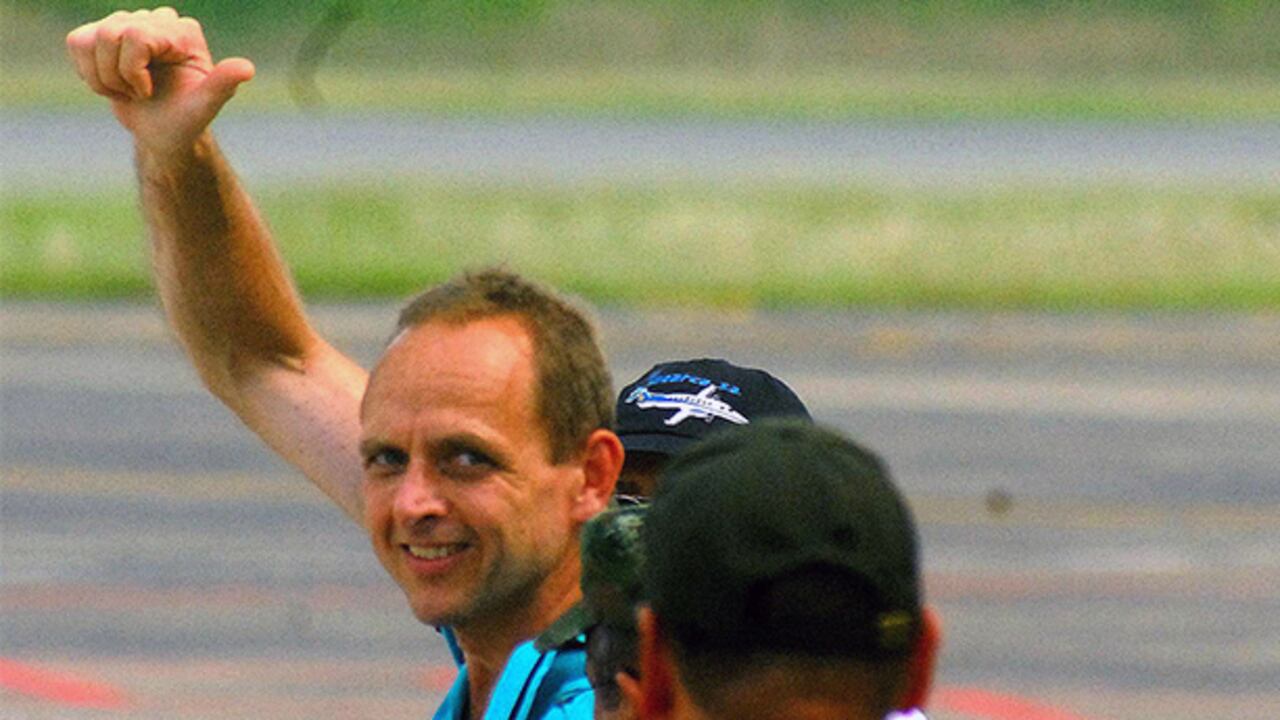 Al aeropuerto de Barrancabermeja llegó el canadiense.