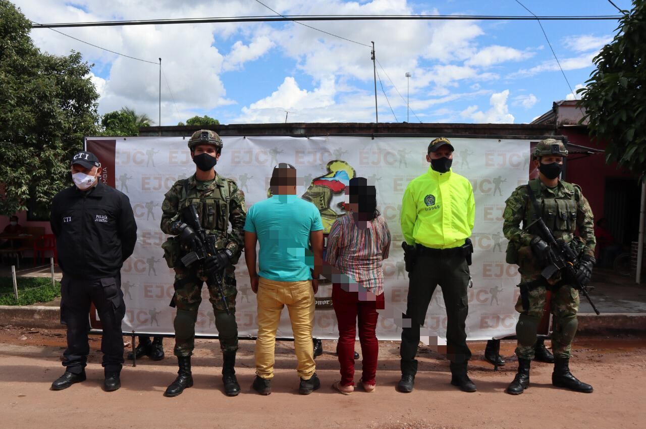 Capturados por soborno y tráfico de estupefacientes.